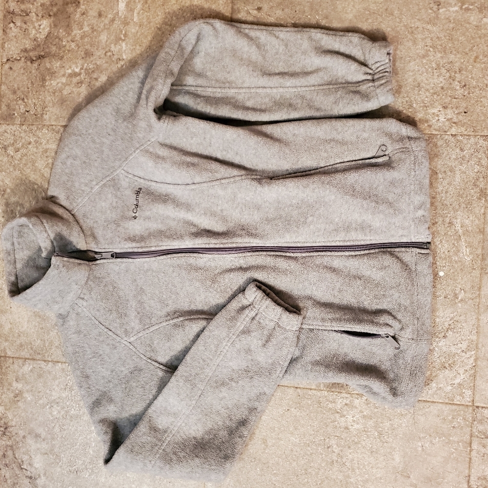 Gray Columbia fleece